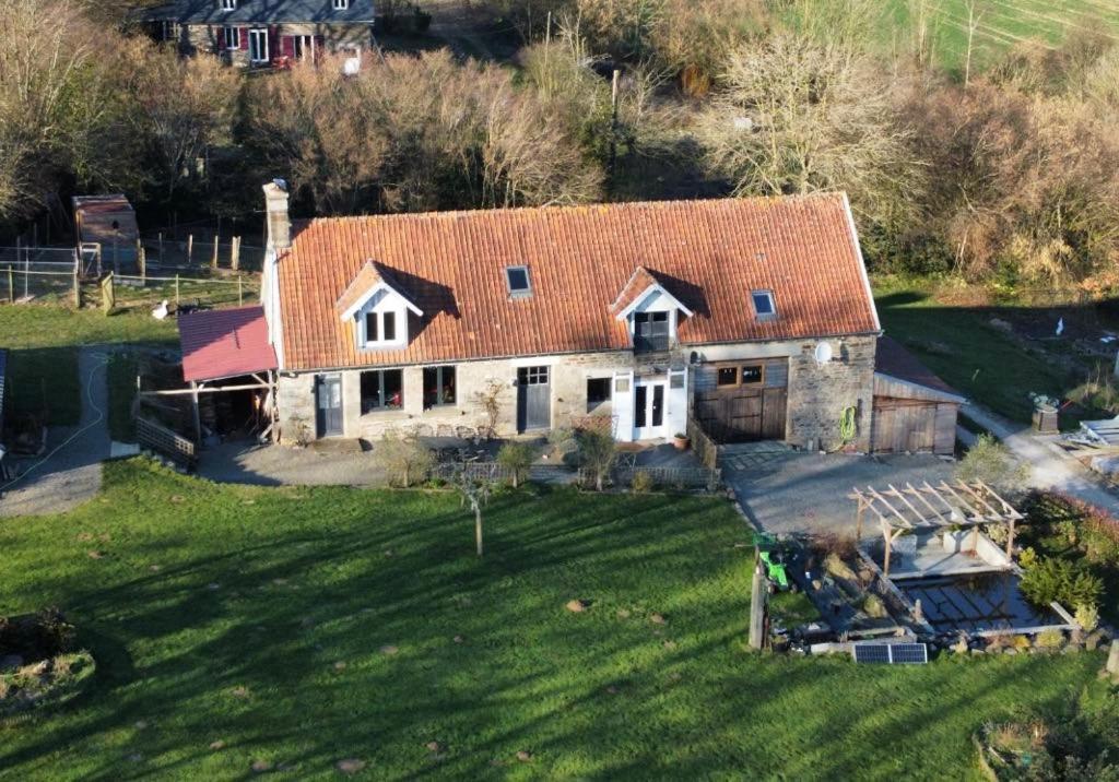 Ferme De Noyes Cottage Sourdeval Exteriör bild